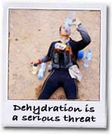 dehydration is a threat