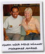 Gwen with the MDS winner