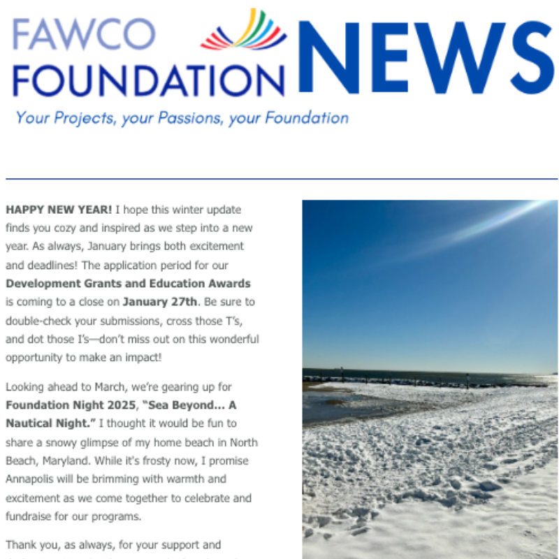 January 2025 Winter NEWS